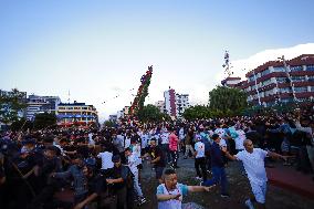 Nepal's Long Reigning Rato Macchindranath Chariot Festival Drags To End