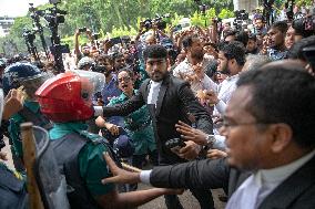 Quota Protest In Dhaka