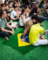 Paris 2024 Fan Zone At Casa Brasil, In Parc De La Villette