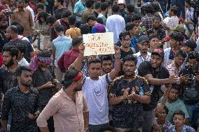 Quota Protest In Dhaka