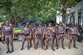 Quota Protest In Dhaka