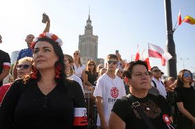 80th Anniversary Of The Warsaw Uprising.