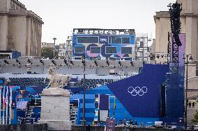 Paris Atmosphere During The Olympic Games