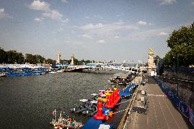 Paris Atmosphere During The Olympic Games