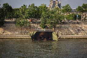 Paris Atmosphere During The Olympic Games