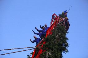 Nepal's Long Reigning Rato Macchindranath Chariot Festival Drags To End