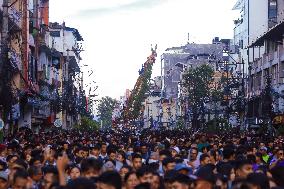 Nepal's Long Reigning Rato Macchindranath Chariot Festival Drags To End