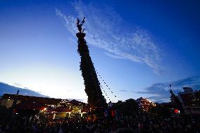 Nepal's Long Reigning Rato Macchindranath Chariot Festival Drags To End