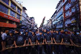 Nepal's Long Reigning Rato Macchindranath Chariot Festival Drags To End