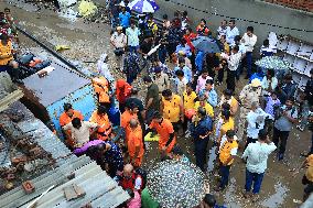 House Basement Flooding In Jaipur