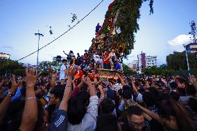 Nepal's Long Reigning Rato Macchindranath Chariot Festival Drags To End