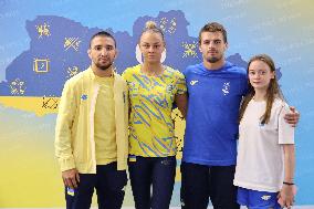 Ukrainian athletes come back from Paris 2024 Olympics