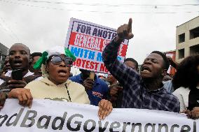 End Bad Governance Protest In Lagos