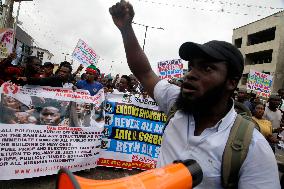 End Bad Governance Protest In Lagos