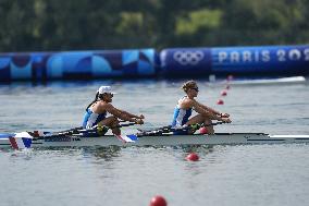 Paris 2024 - Scaramozzino And Lunatti At Women's Double Sculls