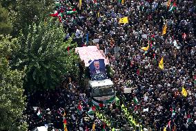 Funeral Procession For Hamas Leader Ismail Haniyeh - Tehran