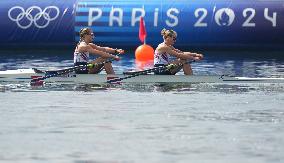 (PARIS2024) FRANCE-VAIRES-SUR-MARNE-OLY-ROWING