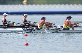 (PARIS2024) FRANCE-VAIRES-SUR-MARNE-OLY-ROWING