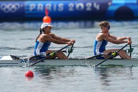 Paris 2024 - Scaramozzino And Lunatti At Women's Double Sculls