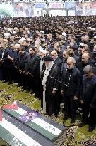 Funeral Procession For Hamas Leader Ismail Haniyeh - Tehran