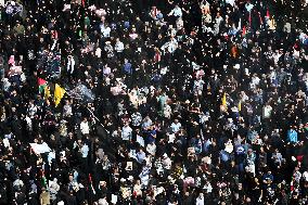 Funeral Procession For Hamas Leader Ismail Haniyeh - Tehran