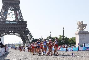 Paris 2024 - Yang Jiayu of China Takes Gold In Women's 20Km Race Walk