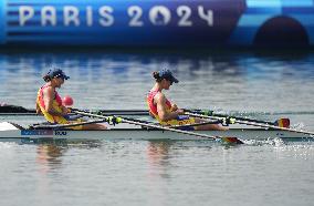 (PARIS2024) FRANCE-VAIRES-SUR-MARNE-OLY-ROWING