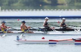 (PARIS2024) FRANCE-VAIRES-SUR-MARNE-OLY-ROWING