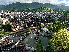 (FujianPano)CHINA-FUJIAN-PUYUAN-ANCIENT VILLAGE-TOURISM (CN)