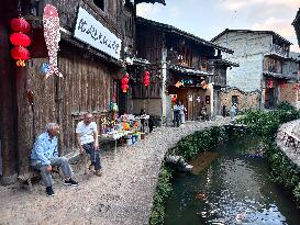 (FujianPano)CHINA-FUJIAN-PUYUAN-ANCIENT VILLAGE-TOURISM (CN)