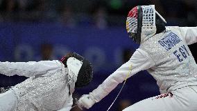 (PARIS2024) FRANCE-PARIS-OLY-FENCING