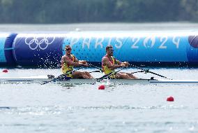 (PARIS2024) FRANCE-VAIRES-SUR-MARNE-OLY-ROWING