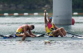 (PARIS2024) FRANCE-VAIRES-SUR-MARNE-OLY-ROWING