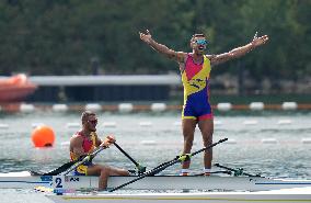 (PARIS2024) FRANCE-VAIRES-SUR-MARNE-OLY-ROWING