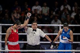 Paris 2024 - Controversal Biologically Male Boxer Imane Khelif in Women Category