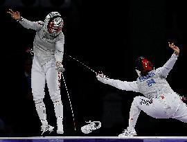 (PARIS2024) FRANCE-PARIS-OLY-FENCING