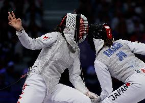 (PARIS2024) FRANCE-PARIS-OLY-FENCING