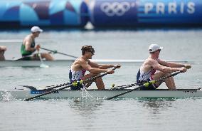 (PARIS2024) FRANCE-VAIRES-SUR-MARNE-OLY-ROWING