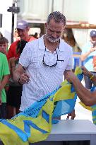 King Felipe Vi Meets With Ukrainian Orphaned Children - Mallorca