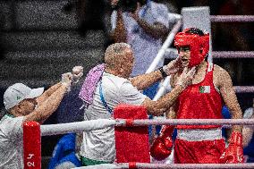 Paris 2024 - Controversal Biologically Male Boxer Imane Khelif in Women Category