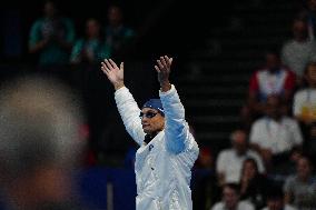 Paris 2024 - 50m Freestyle - Florent Manaudou Competes