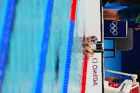 Paris 2024 - 200m Backstroke - Emma Terebo Competing