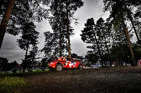 Rally race - Fia World Rally Championship  Wrc Secto Rally Finland  2024