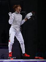 (PARIS2024) FRANCE-PARIS-OLY-FENCING