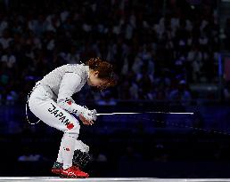 (PARIS2024) FRANCE-PARIS-OLY-FENCING