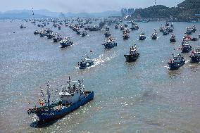 CHINA-ZHEJIANG-ZHOUSHAN-FISHING SEASON (CN)