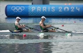 (PARIS2024) FRANCE-VAIRES-SUR-MARNE-OLY-ROWING