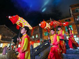 (FujianPano)CHINA-FUJIAN-PUYUAN-ANCIENT VILLAGE-TOURISM (CN)