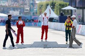 Paris 2024 - Yang Jiayu of China Takes Gold In Women's 20Km Race Walk