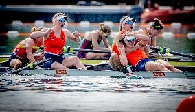 Paris 2024 - Netherlands Take Gold In Women's Four Final Rowing